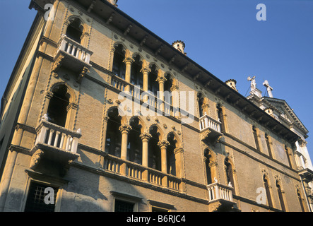 Palazzo da Schio à Corso Andrea Palladio à Vicence Vénétie Italie Banque D'Images