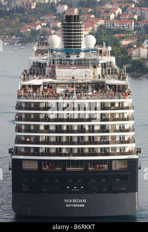 MS Noordam à Dubrovnik Banque D'Images