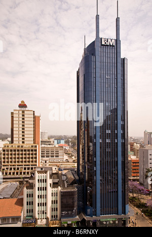 Afrique Kenya Nairobi skyline Banque D'Images