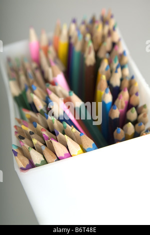 Crayons de couleur Banque D'Images