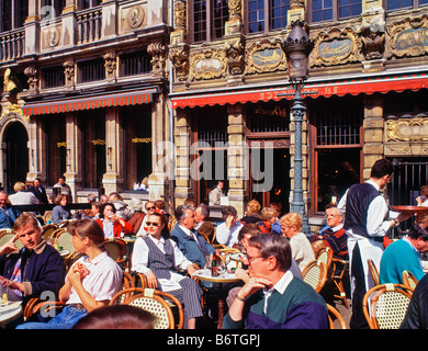 Belgique Bruxelles Grand Place Banque D'Images