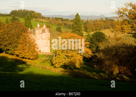 Craigievar Castle près de Alford, Aberdeenshire. Banque D'Images