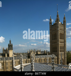 Big Ben Tower Palace of Westminster Banque D'Images
