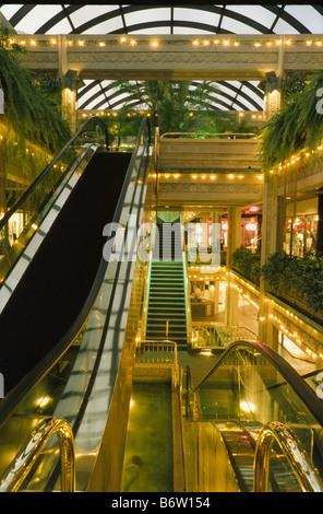 Cocowalk mall, Coconut Grove Banque D'Images