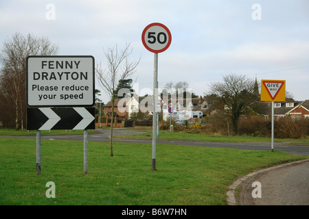 Fenny Drayton près de Nuneaton Leicestershire Angleterre GO UK 2008 Banque D'Images