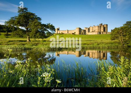 Château d'Alnwick Northumberland Banque D'Images