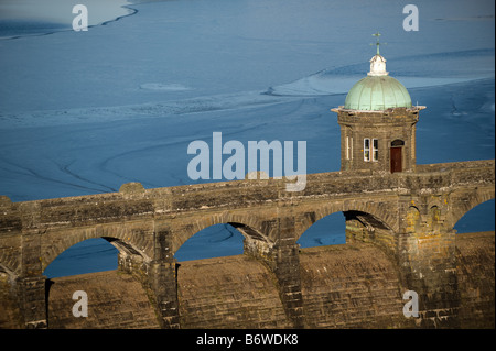 Craig Goch resevoir et barrage Elan Valley powys Pays de Galles Banque D'Images