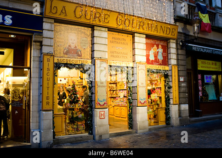 Sweet Shop Bruxelles Belgique Banque D'Images