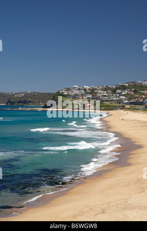 Plage de bar et plage Mereweather Newcastle Australie Nouvelle Galles du Sud Banque D'Images