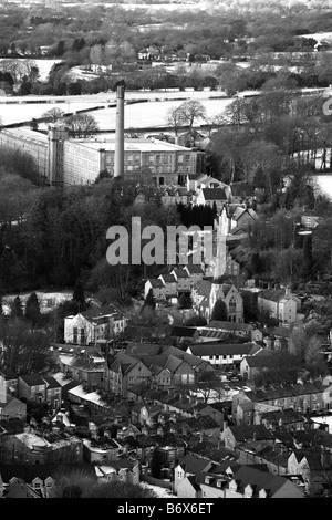 Avis de Bollington du blanc Nancy Banque D'Images