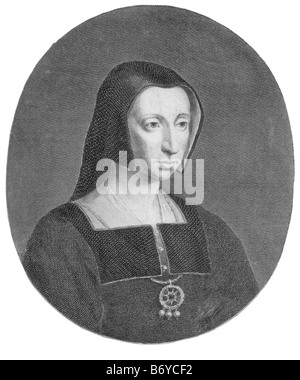 Catherine d'Aragon (16 décembre 1485 - 7 janvier 1536) aussi connu sous le nom de Katherine ou Katharine ; (Espagnol Infanta Catalina de Aragó Banque D'Images