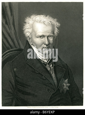 Friedrich Wilhelm Heinrich Alexander Freiherr von Humboldt (Septembre 14, 1769 - 6 mai 1859), naturaliste allemand explorer Banque D'Images