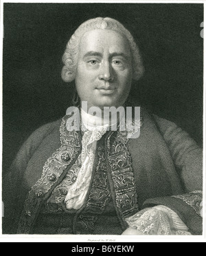 David Hume (26 avril 1711 - 25 août 1776) était un philosophe, économiste, historien et une figure importante dans l'Ouest Banque D'Images