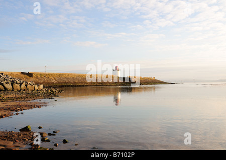 Burry Port Lighthouse Galle Carmarthenshire Banque D'Images