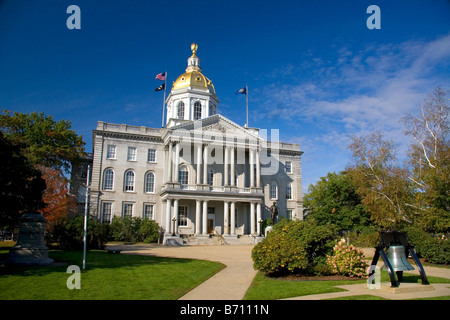 Le New Hampshire State House est le State Capitol building situé à Concord dans le New Hampshire USA Banque D'Images