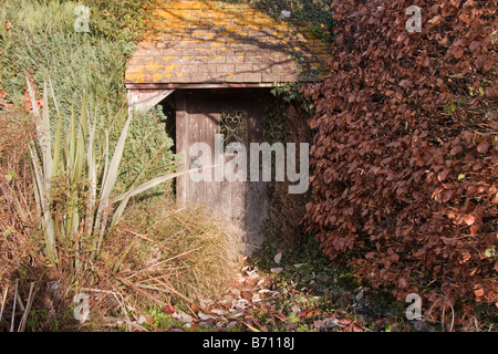 Une porte cachée dans le jardin Banque D'Images