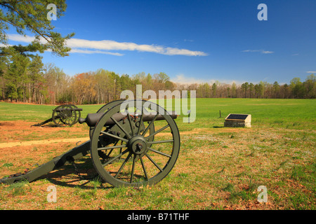 Cold Harbor Bataille, Richmond National Battlefield Park, Virginia, USA Banque D'Images