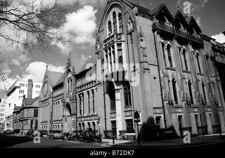 Ville de l'Université de Birmingham, l'annexe à Margaret Street, le centre-ville de Birmingham. L'ancien Institut d'art et de design. Banque D'Images