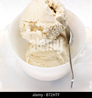 Nutmeg ice cream Banque D'Images