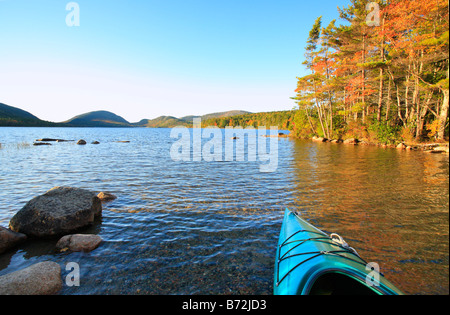 Étang de la bulle, l'Acadia National Park, Maine, USA Banque D'Images