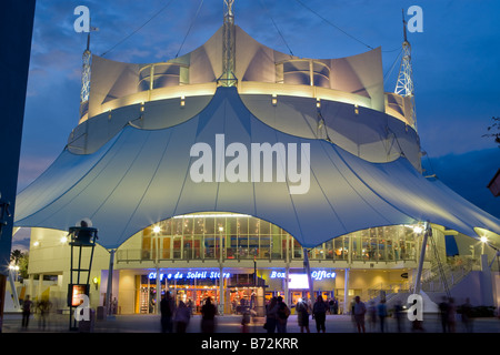 Le Cirque du Soleil Theatre à Orlando en Floride Banque D'Images