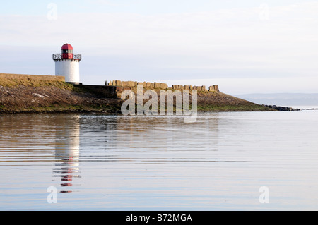 Burry Port Lighthouse Galle Carmarthenshire Banque D'Images