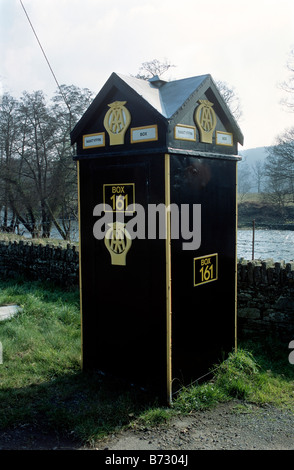 Ancien modèle AA sur Fort Banque D'Images