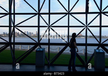 John F. Kennedy Presidential Library and Museum, Boston, Massachusetts Banque D'Images