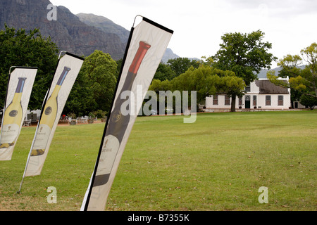 Boschendal l'un des plus anciens domaines viticoles dans la région de Western Cape afrique du sud franschhoek Banque D'Images