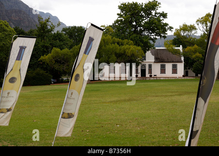 Boschendal l'un des plus anciens domaines viticoles dans la région de Western Cape afrique du sud franschhoek Banque D'Images