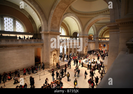 Grande salle, Metropolitan Museum of Art Banque D'Images