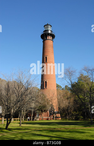 Le phare de Currituck Beach Banque D'Images