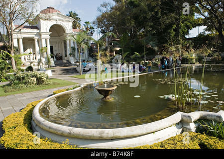 Le Jardin des rêves d'une oasis de paix et de tranquillité Banque D'Images