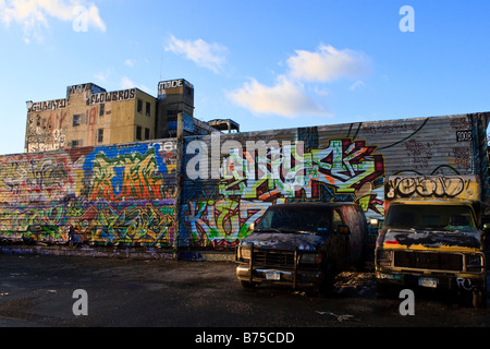 Belle journée dans le ghetto. Banque D'Images