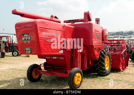 Moissonneuse-batteuse Massey Ferguson Banque D'Images