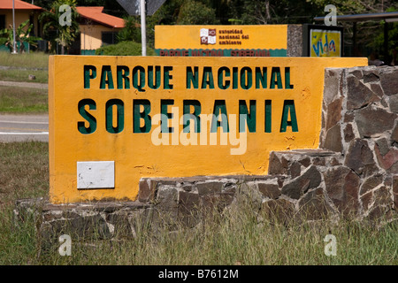 Parc national de Soberania. La ville de Panama, République de Panama, Amérique Centrale Banque D'Images