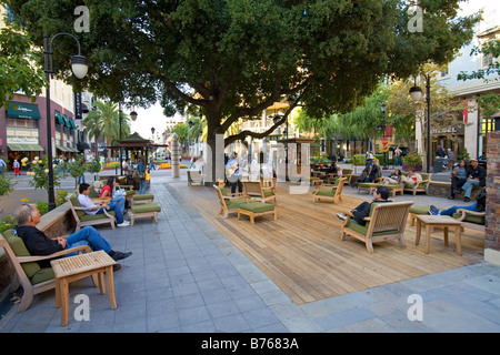 Santana Row, San Jose, Californie, USA Banque D'Images
