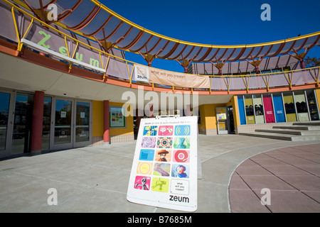 Un Zeum Children's Media and Technology Museum, des Jardins Yerba Buena, SOMA, San Francisco, California, USA Banque D'Images