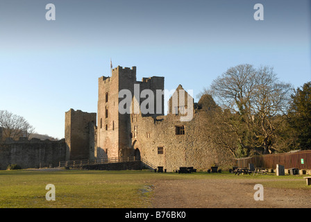 Ludlow Castle dans le Shropshire en Angleterre Banque D'Images