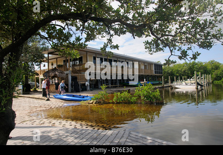 J N Ding Darling National Wildlife Refuge Amérique Floride Sanibel Island Banque D'Images