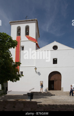 Dans l'église du village, Alternatejo Andalucai, Espagne Banque D'Images