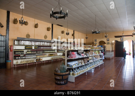 Bodegas Quitapenas Cave vin de Malaga, Andalousie, Espagne Banque D'Images