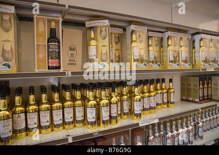 Bodegas Quitapenas Cave vin de Malaga, Andalousie, Espagne Banque D'Images