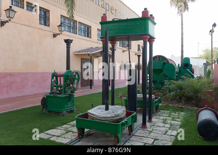 Bodegas Quitapenas Cave vin de Malaga, Andalousie, Espagne Banque D'Images
