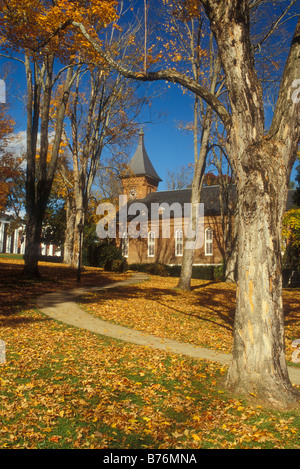 Lee Chapel, Université de Washington and Lee, Lexington, vallée de Shenandoah, en Virginie, USA Banque D'Images