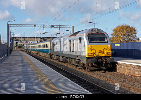 670121110 1P13 Wrexham Marylebone Bescot 11 11 08 Banque D'Images