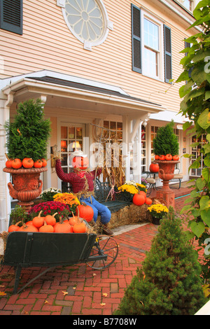 Affichage de l'automne, Woodstock, Vermont, Etats-Unis Banque D'Images