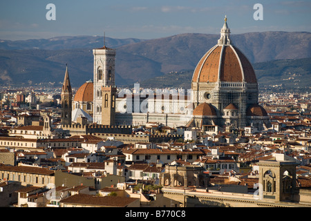 Florence Duomo et le campanile de Giotto s Banque D'Images