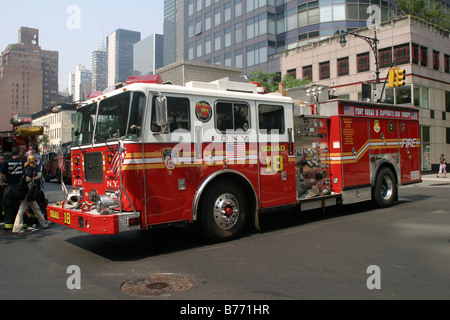 FDNY Squad 18 Banque D'Images