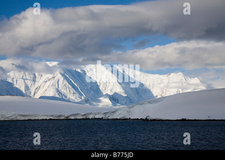 L'Antarctique Neumayer Channel Banque D'Images